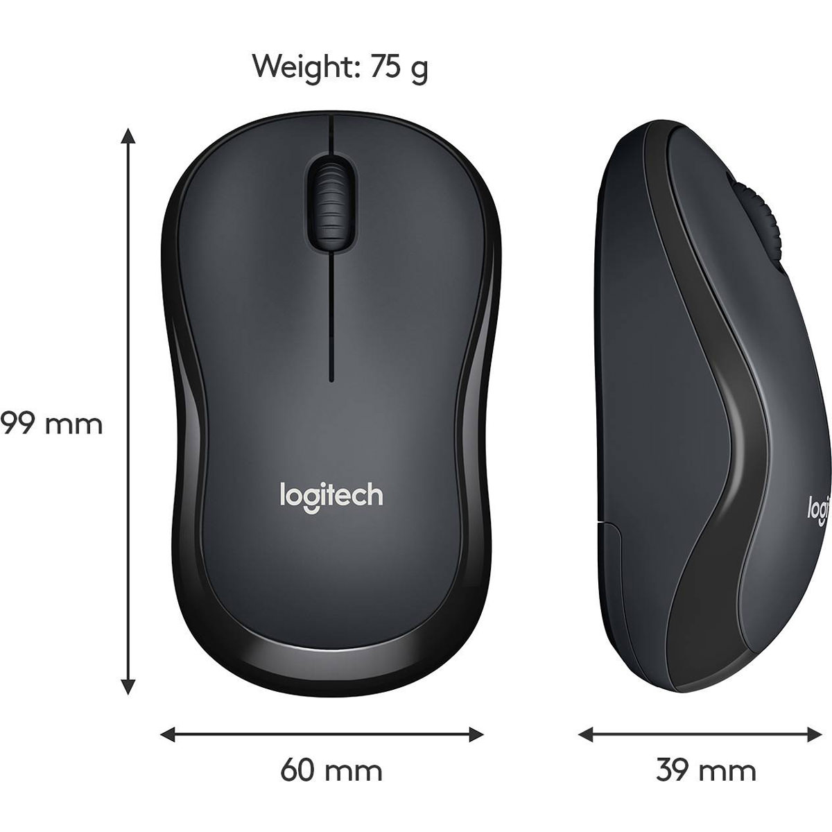 LOGITECH-M220-BK