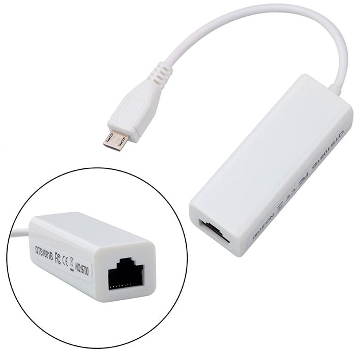 Ethernet Adapter Cable 2M - 5P Male to RJ45 Female