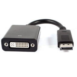 Adapter, üleminek: 0.15m, DisplayPort, pistik - DVI-I, pesa