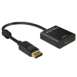 Adapter: 0.15m, DisplayPort, male - HDMI, female, 4K, 3840x2160