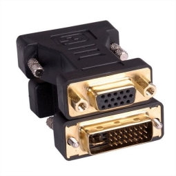 Adapter, üleminek: DVI-A, pistik - VGA, D-Sub, pesa