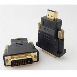 Adapter, üleminek: HDMI, pistik - DVI-D, pistik