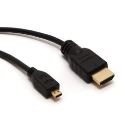 1m, Micro HDMI - HDMI, cable, 4K 30Hz