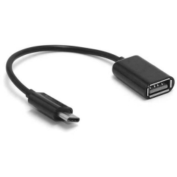 Адаптер: 0.12m, OTG, USB 2.0, мама - USB-C, папа