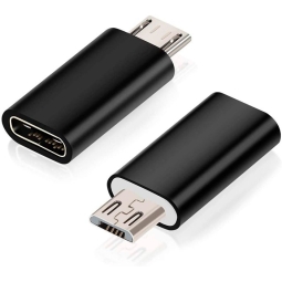 Адаптер: Micro USB, папа - USB-C, мама