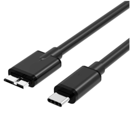 Cable: 1m, Micro USB 3.0 - USB-C