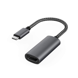 Адаптер: USB-C, папа - HDMI, 4K 60Hz, 3840x2160, мама, Премиум