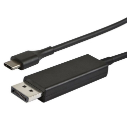 Кабель: 1m, USB-C, папа - DisplayPort, 4K, 3840x2160, папа