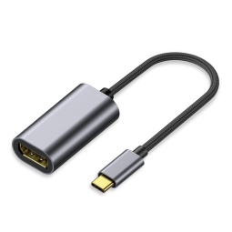 Adapter: USB-C, male - DisplayPort, 4K, 3840x2160, female, PREMIUM