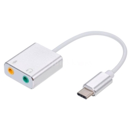 Адаптер: USB-C, папа - Network, LAN, RJ45, мама: Gigabit Ethernet 1000 Мбит/с