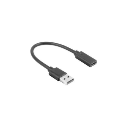 Adapter: 0.12m, OTG, USB 2.0, pistik - USB-C, pesa