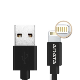 Adata cable: 1m, Lightning, iPhone, iPad, iPod - USB