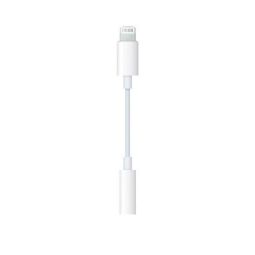 Apple aдаптер, переходник: Lightning, iPhone, iPad, папа - Audio-jack, AUX, 3.5mm, мама