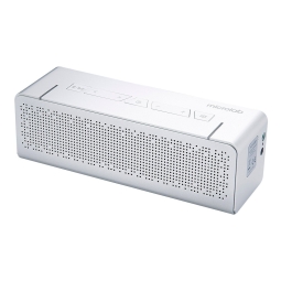 Wireless Bluetooth 4.0 speaker, 20W (2x10W): Microlab T5 -  Silver