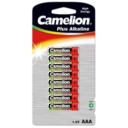 AAA alkaline battery, 8x - Camelion - AAA - LR03, Mizinchikovye, FR03, MN2400, MX2400, MV2400, Type 286