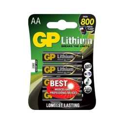 AA liitium patarei, 4x - GP - AA - LR6, Paljchikovye, FR6, MN1500, MX1500, MV1500, Type 316