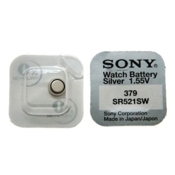 SR521 часовая батарейка, 1x - MuRata (Sony) - SR521, SR63, 379 - SG0, LR521, AG0, LR63