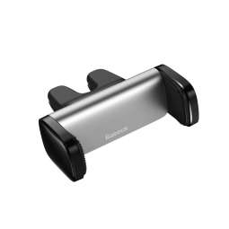 Air Vent Car Holder: Baseus Steel Cannon -  Silver