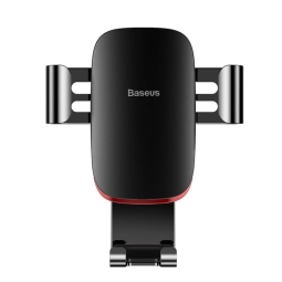 Air Vent Car Holder: Baseus Metal Age Gravity - Black