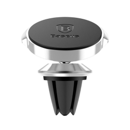 Magnet Air Vent Car Holder: Baseus Small Ears -  Silver