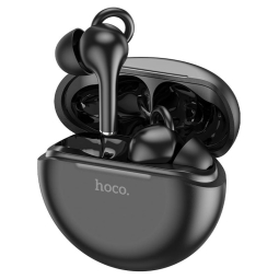 Wireless Earphones, Bluetooth 5.1, battery 35mAh up to 4.5 hours, case 300mAh, Hoco ES60 - Black