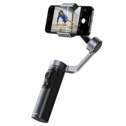 Gimbal, Stabilizer, Selfie, 4500mAh aku, up to 12 hours, Baseus BC02 - Black