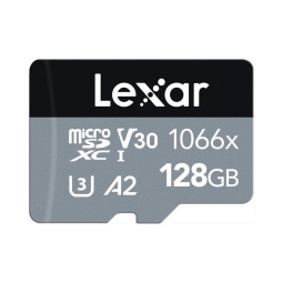 128GB microSDXC mälukaart Lexar Professional, kuni W120/R160