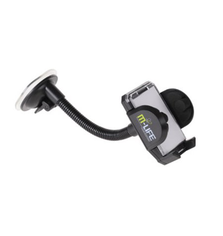 Car Window Mount Holder from 4.5cm up to 12cm width devices, arm 20cm, height 9cm