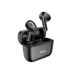 Wireless Earphones, Bluetooth 5.1, battery 25mAh up to 3.5 hours, case 220mAh, Hoco EW12 - Black