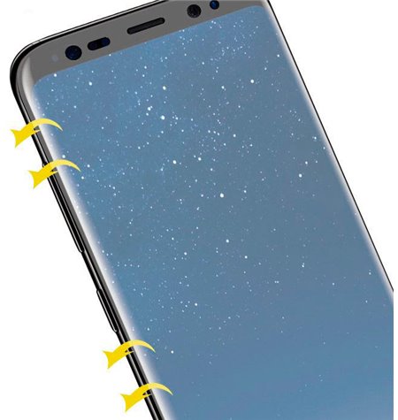 ИЗОГНУТАЯ защитная плёнка для Samsung Galaxy A3 2017, A320