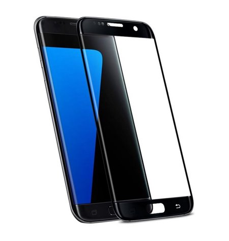 3D Tempered Glass Screen Protector, 0.3mm - Samsung Galaxy A70, A705, A70s, A707 - Black