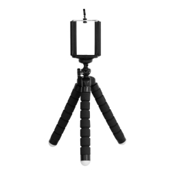 Seikluskaamera mini tripod 1/4 pistik + Selfie hoidik telefonile, 1x 1/4 pesa