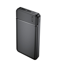 10000mAh Akupank, kuni 10W (5V 2A): Maxlife Travel Battery - Must