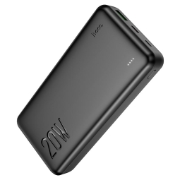 20000mAh Внешний аккумулятор, до 20W, QuickCharge: Hoco J87A Power Bank - Чёрный