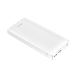 30000mAh Power bank, up to 15W (5V 3A): Baseus MiniJa - White