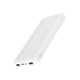 10000mAh Power bank, up to 13W: Xiaomi Redmi Power Bank - White