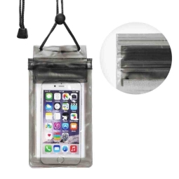 Waterproof case OEM 3Ziplock, up to 85x150mm - Black