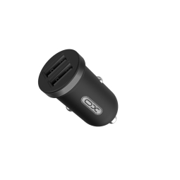 Car charger 2xUSB up to 2.1A: XO CC18 - Black