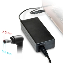 Laptop, notebook charger 19.5V - 9.23A - 5.5x2.5mm - up to 180W - Asus, Acer, MSI, Toshiba, Lenovo, Fujitsu, Packard Bell