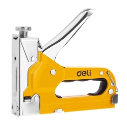 Staple gun + 6000 staples: Deli Tools EDL238105