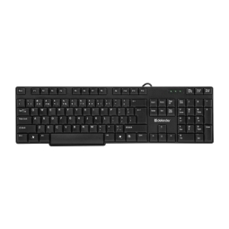 USB keyboard Defender Accent SB-930 - Black - EST