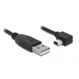 Juhe, kaabel Delock: 2m, Mini USB - USB 2.0