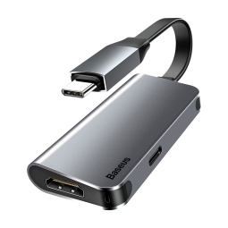 Hub USB-C dock Baseus - 1x USB-C PD 60W, 1x HDMI