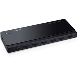 Делитель, хаб USB 3.0 hub TP-Link 7x USB 3.0 + 2x USB, DC power