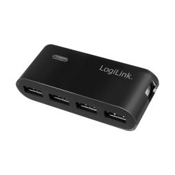 Jagaja USB 2.0 hub Logilink 4x USB 2.0, DC power