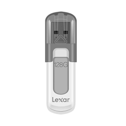 128GB USB mälupulk Lexar V100 - Valge