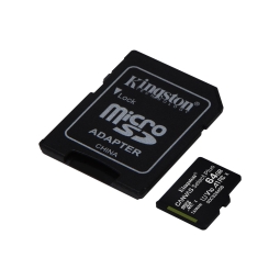 64GB microSDXC карта памяти Kingston Canvas Select Plus, до R100 MB/s