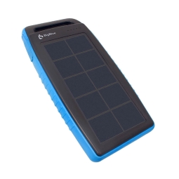 10000mAh Power bank, up to 10W, SOLAR: BigBlue Solar - Blue