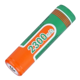 18650 литиевый аккумулятор, 1x - Superfire 2300mAh AB3-S, с защитой