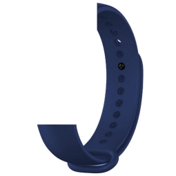 Strap for watch Xiaomi Mi Band 5, Mi Band 6: Devia Deluxe Sport - Dark Blue